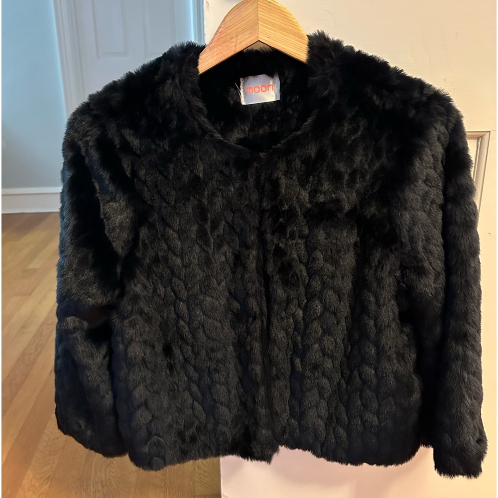 Faux fur jacket